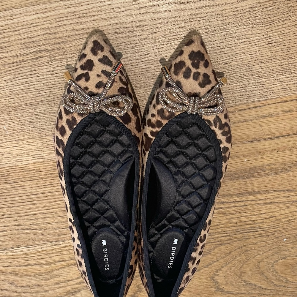 Birdies Leopard Print Women's Shoes